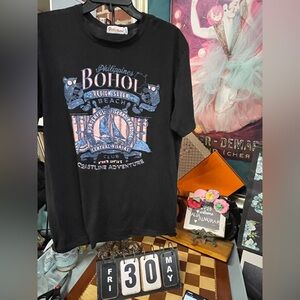 bohol VISIT PHILIPPINES red TEE SHIRT